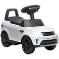 thumbnail image 1 of Qaba 6V Land Rover Licensed Electric Car for Kids w / Music Horn White, 1 of 9