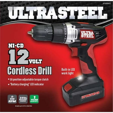 UPC 823420874408 Ultra Steel 12V Cordless Drill Driver upcitemdb