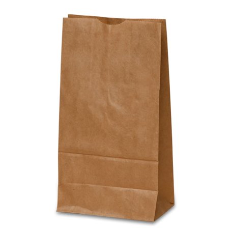 Brown Bags for Groceries 8 3/8" X 18"
