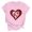Pink, variant on Riecok Womens T-Shirts Valentine's Day Crewneck Love Graphic Tee Short Sleeve Summer Comfy Casual Short Sleeve Tops Black 2XL