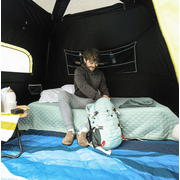 CORE 11 x 9 6 Person Blockout Instant Cabin Camping Tent, 22lbs