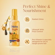 Nisha Argan Oil Eversilk Hair Serum, Man and Women, All Hair Types, 3.38 fl oz