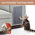 thumbnail image 2 of WuPing 3 Pcs Self-Adhesive Cat Scratching Mats, Cat Scratching Pads for Couch Furniture Wall Cat Tree, Cat Climbing Wall Scratcher(23.6"×11.8"), 2 of 10