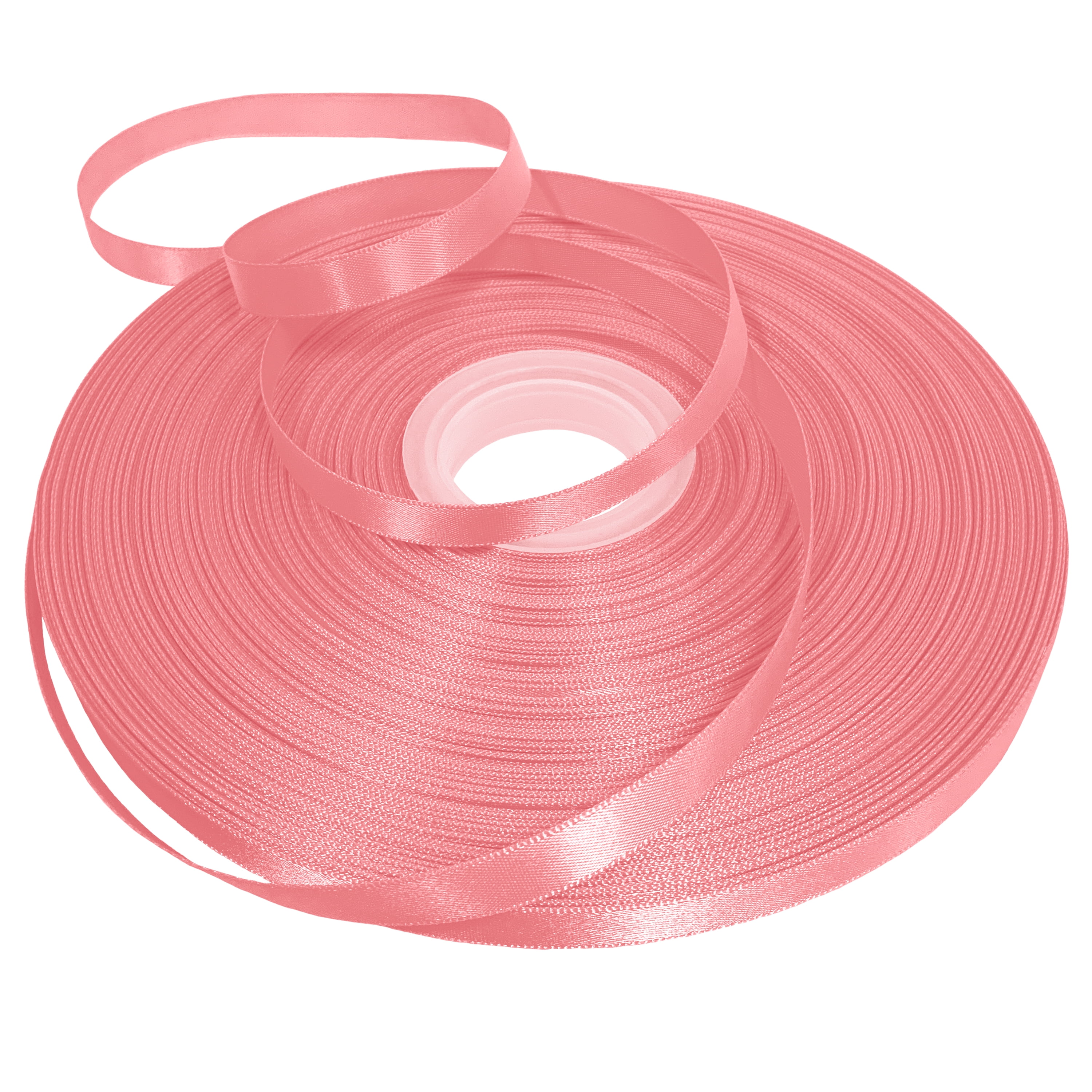 Neon pink double side satin ribbon - Lace To Love