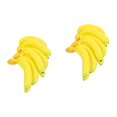 thumbnail image 3 of AMERTEER 6 pcs  Banana Model Decor Simulation Banana Model Household Fruit Adornment, 3 of 6