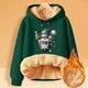 thumbnail image 2 of WILLBEST Sudaderas Deportivas para Mujer Sudaderas con Capucha Gruesas, Cálidas y Coloridas para Navidad E Invierno Mediana, 2 of 3