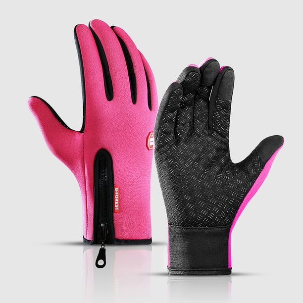 Guantes de ciclismo Guantes de ciclismo Guantes deportivos térmicos de lana impermeable con pantalla Tomshoo Guantes de ciclismo