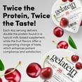 thumbnail image 6 of Gelatein Plus Cherry: 20 grams of protein. Ideal for clear liquid diets, swallowing difficulties, dialysis and oncology. Great pre or post-workout snack. (12 pack), 6 of 8