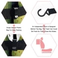 thumbnail image 3 of Cactus Foldable Car Trash Bin with Lid, Leak-Proof Mini Trash Can for Car with Hanging Storage Bag, 3 of 6