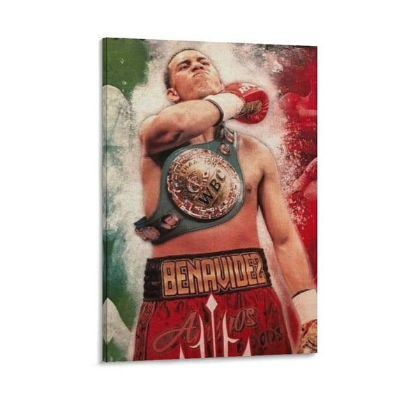 David Benavidez Poster Boxer Poster Cool Artworks Painting Wall Art Canvas Prints Hanging Picture Home Decor Posters Gift 08x12inch(20x30cm)
