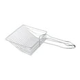 thumbnail image 5 of Cat Litter Scooper Pet Litter Scooper Kitty Scooper Long Handle Metal Sifter Argent, 5 of 8