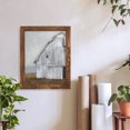 thumbnail image 6 of Abandoned Barn II -Framed Print w/glass-Walnut, 6 of 7
