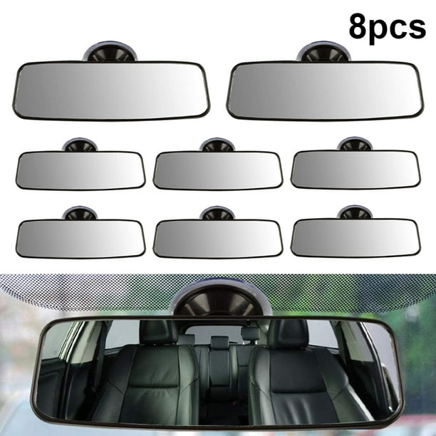 Espejo Retrovisor Interior Coche Universal Espejo Retrovisor Succión para Coche