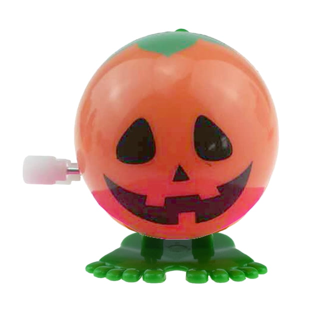 Halloween Clockwork Gift Wind Up Ghost Pumpkin Bounce Toy Educational Toys