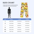 thumbnail image 4 of Gaeub Funny Construction Vehicles Print Mens Pajama Pants,Lounge Pants With Pockets And Drawstring-X-Large, 4 of 6