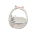 thumbnail image 5 of Ceramic Rabbit Easter Basket bunny bowls Creative Flower Pot Small Candy Serving Bowls Kids Children Gifts Decorative ,, 5 of 9