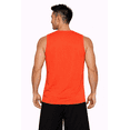 thumbnail image 3 of Expert Brand USA-Made Men's Oxymesh™ Athletic Sleeveless T-Shirt, Orange, XL, 3 of 7