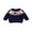 Navy Blue, variant on BemeyourBBs Toddler Baby Girl Boy Patriotic American Flag Sweater 4th of July Outfits Crewneck Long Sleeve Stars Pullover Warm Knit Sweaters Tops Spring Fall Winter Clothes