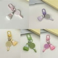 thumbnail image 6 of Vibrant Dopamine Badminton Keychain Backpack Charm Motivational Accessory, 6 of 16