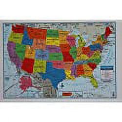 Teaching Tree United States Wall Map - 40" x 28" - image 3 of 3