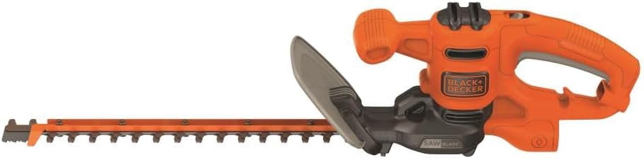 16-Inch Dual-Action Hedge Trimmer with Sawblade for Garden and Lawn Care