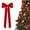 Red-RD Home Decor, variant on karymi Velvet Bows Christmas Tree Ornaments Bows for Christmas Tree Garland Wreath Indoor Xmas Decorations Christmas Gifts up to 90% off