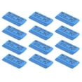 thumbnail image 3 of Guitar String Cleaning Eraser 12Pcs Blue Rectangular Design for Fretboard Cleaning and Polishing, 3 of 9