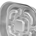 thumbnail image 2 of M Buder Slow Feeder Dog Bowl Stainless Steel Anti Slip 9.06 inches / 23 cm, 2 of 9
