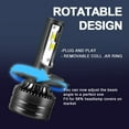 thumbnail image 2 of LED Headlight Fog Light Bulbs Kit White for 2000-2002 Honda Passport 2001, 2 of 15