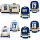 thumbnail image 2 of Camiseta de hockey de la película Slap Shot de los Charlestown Chiefs de los hermanos Hanson 16 Jack 17 Steve 18 Jeff, 2 of 5