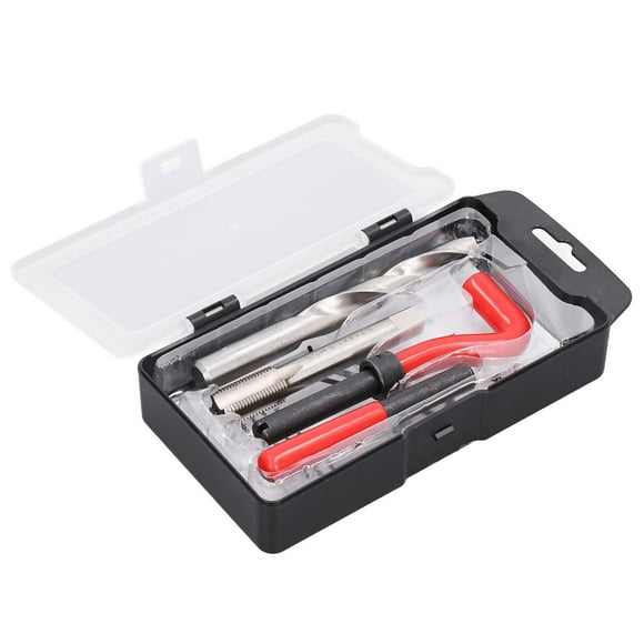 Compatible Hand Tool Set,15Pcs/Set Thread Repair Kit Thread Repair Kit Auto Repairing Kit Striking Appearance