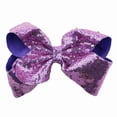 thumbnail image 5 of Meidiya Bling Hairpin Bows Large Big Sparkly Glitter Sequin Bows Alligator Hair Clips for Baby Girls Toddlers Kids Children Teens, 5 of 8
