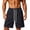 Black, variant on Hurxie Mens Athletic Shorts Running Shorts Quick Dry Workout Shorts 7"/ 9" Lightweight Gym Basketball Shorts Zipper Pockets Green,XS