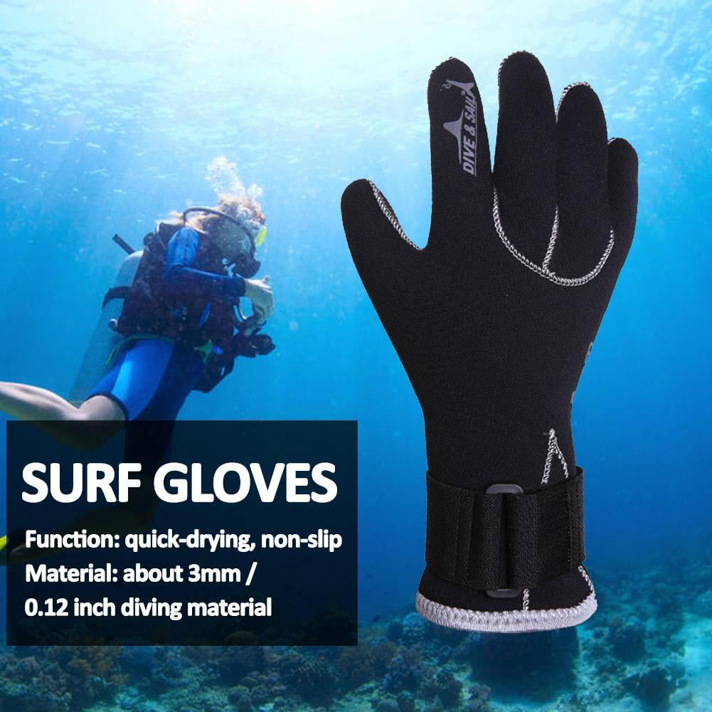 3MM Neoprene Warm Winter Swim Surf Surfing Scuba Snorkeling Diving Gloves S-XL 