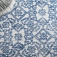 thumbnail image 6 of SAFAVIEH Micro-Loop Emory Medallion Area Rug, Blue, 5' x 5' Round, 6 of 8