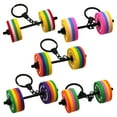 thumbnail image 4 of SDFGTstore Fitness Themed Detachable Keychain Rubber Design Bag Hanging Decoration Charm Gym Enthusiast Gift, 4 of 21