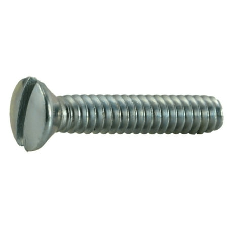 

#6-32 x 3/4 Zinc Slotted Oval Head Switch Plate Screws (95 pcs.)