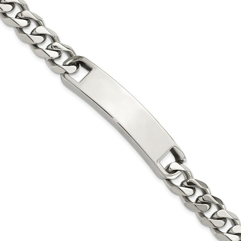 Harley-Davidson® Men's Textured Flame ID Bracelet | Two