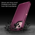 thumbnail image 4 of Casetego for iPhone 15,15 Pro,15 Plus,15 Pro Max Case with 2 Pack Screen Protector,Military Grade Heavy Duty 3 in 1 Shockproof Protective Case for iPhone 15 Plus 6.7",Pink, 4 of 7