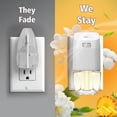thumbnail image 4 of Plug In Air Freshener Starter Kit with Warmer – 9 Scented Oil Refills + 1 Diffuser in Jasmine, Hawaiian, Cotton, 5.94 Fl Oz, Compatible with Air Wick & Glade, Not Include Glade Plus, 4 of 4
