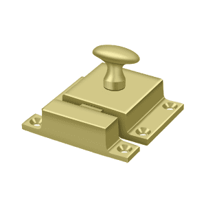 Deltana CL1580U3 Cabinet Lock; 1-3/5" x 2-3/10"; Bright Brass Finish