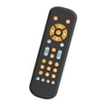 thumbnail image 2 of Juguetes remotos para bebés y niños, juguete remoto realista para TV para niños pequeños, juego de simulación de teléfono remoto para niñas y niños , negro, 2 of 8
