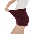 thumbnail image 4 of Yawrut Maternity 3Pack Yoga Shorts High Waist Over Bump, Soft Stretchy Pregnancy Lounge Shorts with Pockets, 4 of 8
