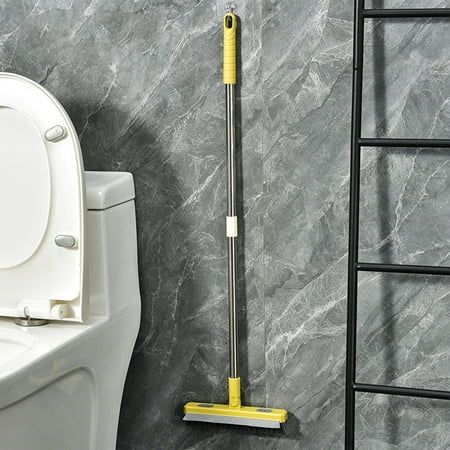 

up to 60% off Gifts 2 In 1 Scalable Cleaning Floor Scrub Brush Floor Brush with Handle Grout Brush Scrape V-Shape Stiff Bristle Cleaning Brush with Squeegee 180 Rotating for Home Christmas Gifts