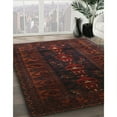 thumbnail image 3 of Ahgly Company Machine Washable Indoor Rectangle Traditional Bakers Brown Area Rugs, 2' x 3', 3 of 7