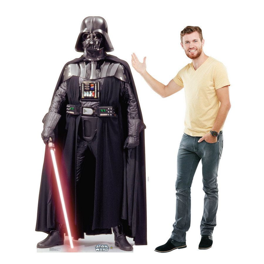 Darth Vader Cardboard Stand-Up, 6ft - Walmart.com - Walmart.com
