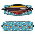 thumbnail image 2 of Honeii Rooster And Chickens Pattern Pencil Case, Pencil Pouch, Pencil Case Small, Pencil Pouch Aesthetic, PVC Pencil Pouch, Pencil Bag, Makeup Pouch, 2 of 7