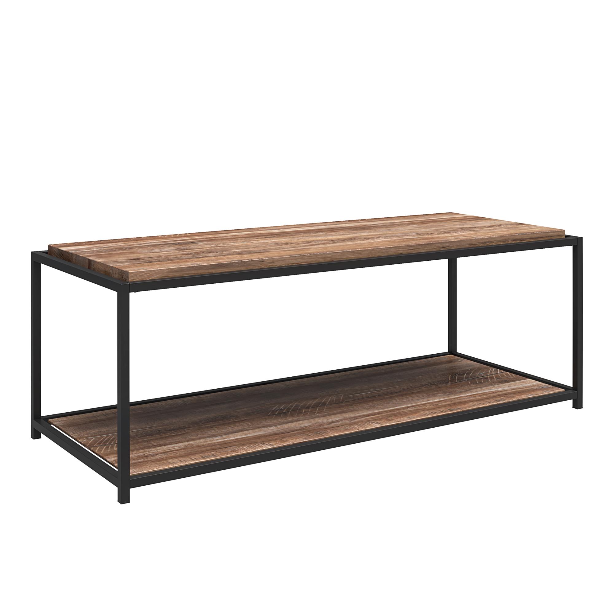 Ameriwood Home Fayette Coffee Table, Weathered Oak