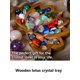 thumbnail image 5 of Bandeja organizador de cristal Hugtrwg para escritorio, 5 of 9