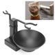 thumbnail image 1 of Soporte de afeitado soporte para brocha de afeitar de acero inoxidable para hombres ANGGREK Otros, 1 of 8